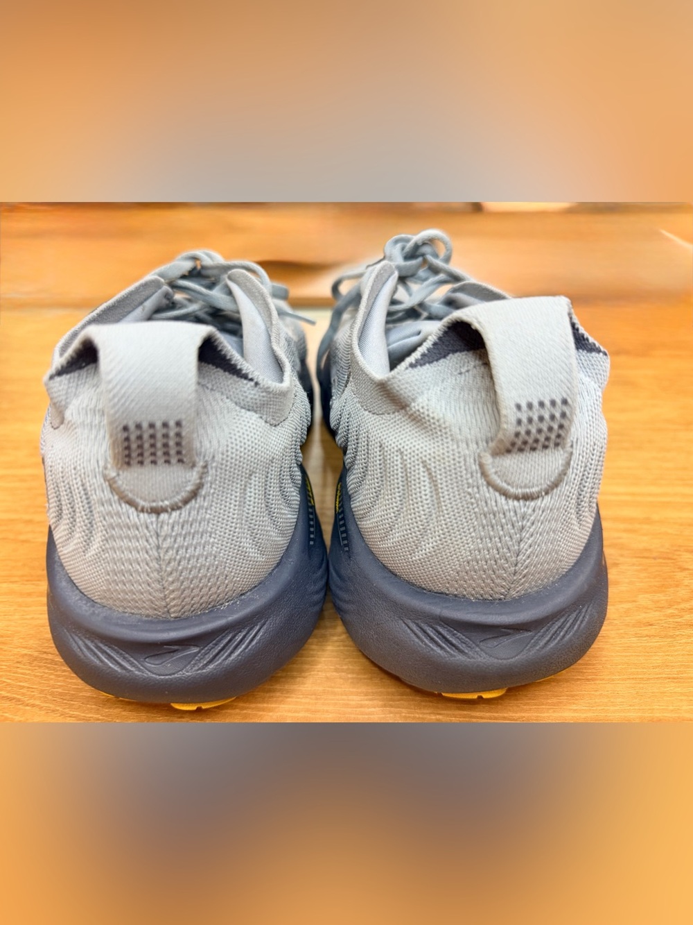Men’s Brooks Adrenaline & Glycerin 25 Gray Mesh Running Sneakers Size 9 2E Wide - Picture 7 of 13